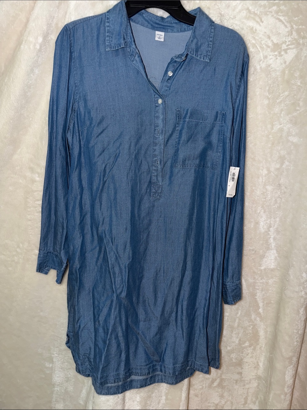 Old Navy Chambray Tunic Dress in Blue